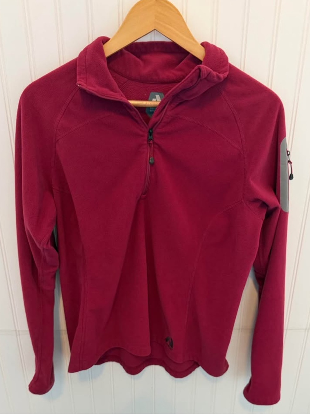 Eddie Bauer - First Ascent Women's Half-Zip Fleece Pullover - Wine